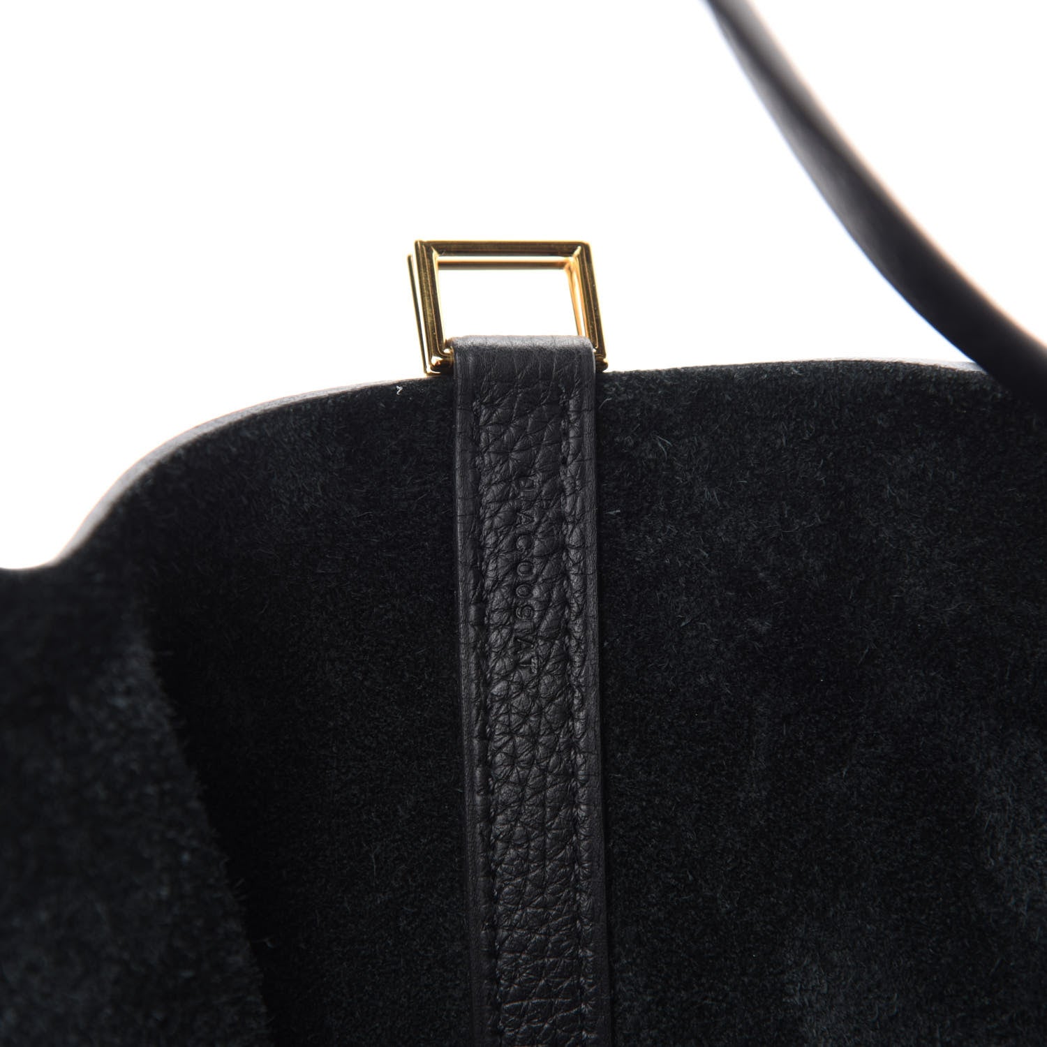 Hermes Taurillon Clemence Picotin Lock 22 MM Black 9 of 11
