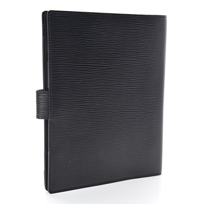 Louis Vuitton Epi Large Ring Agenda Black 3 of 8
