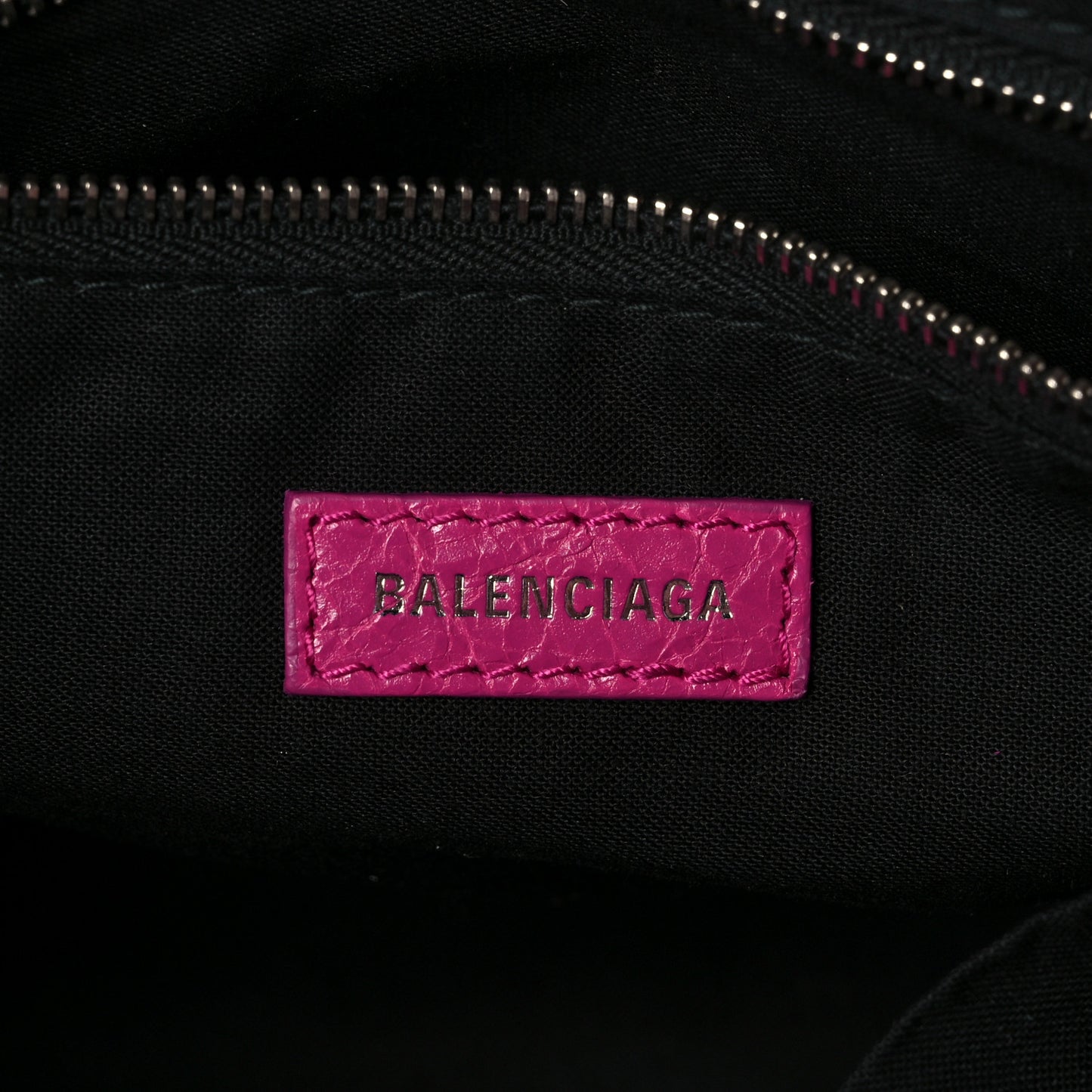Agneau Classic Silver Hardware S City Rose Magenta