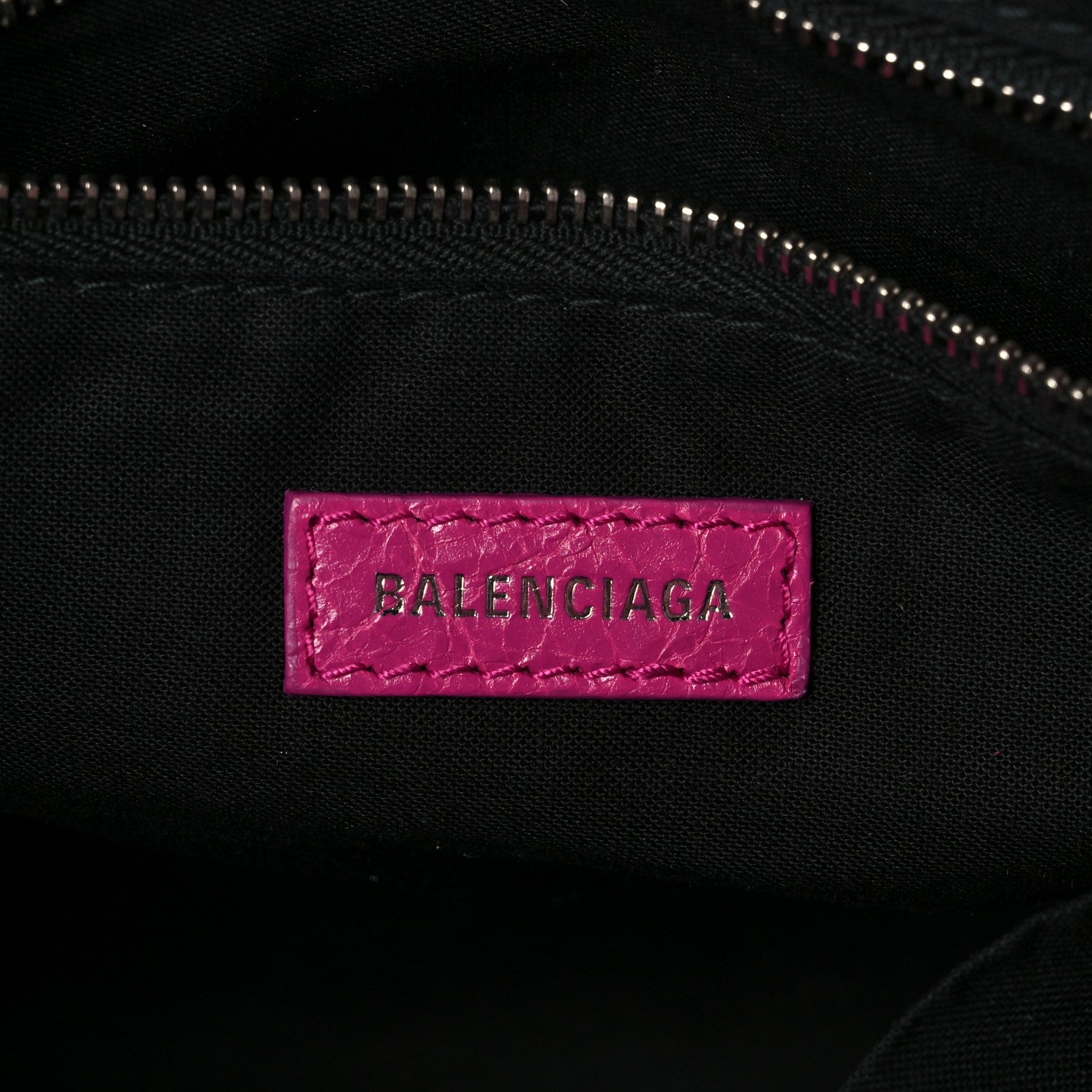 Balenciaga Agneau Classic Silver Hardware S City Rose Magenta 5 of 10
