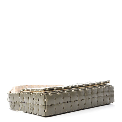 Chanel Tweed Resin Tile Flap Green 4 of 12