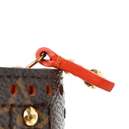 Louis Vuitton Monogram Perforated Compact Zipped Wallet Orange 10 of 11