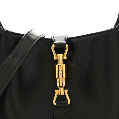 Gucci Boarded Dyana Lux Calfskin Small Jackie 1961 Hobo Black 8 of 12