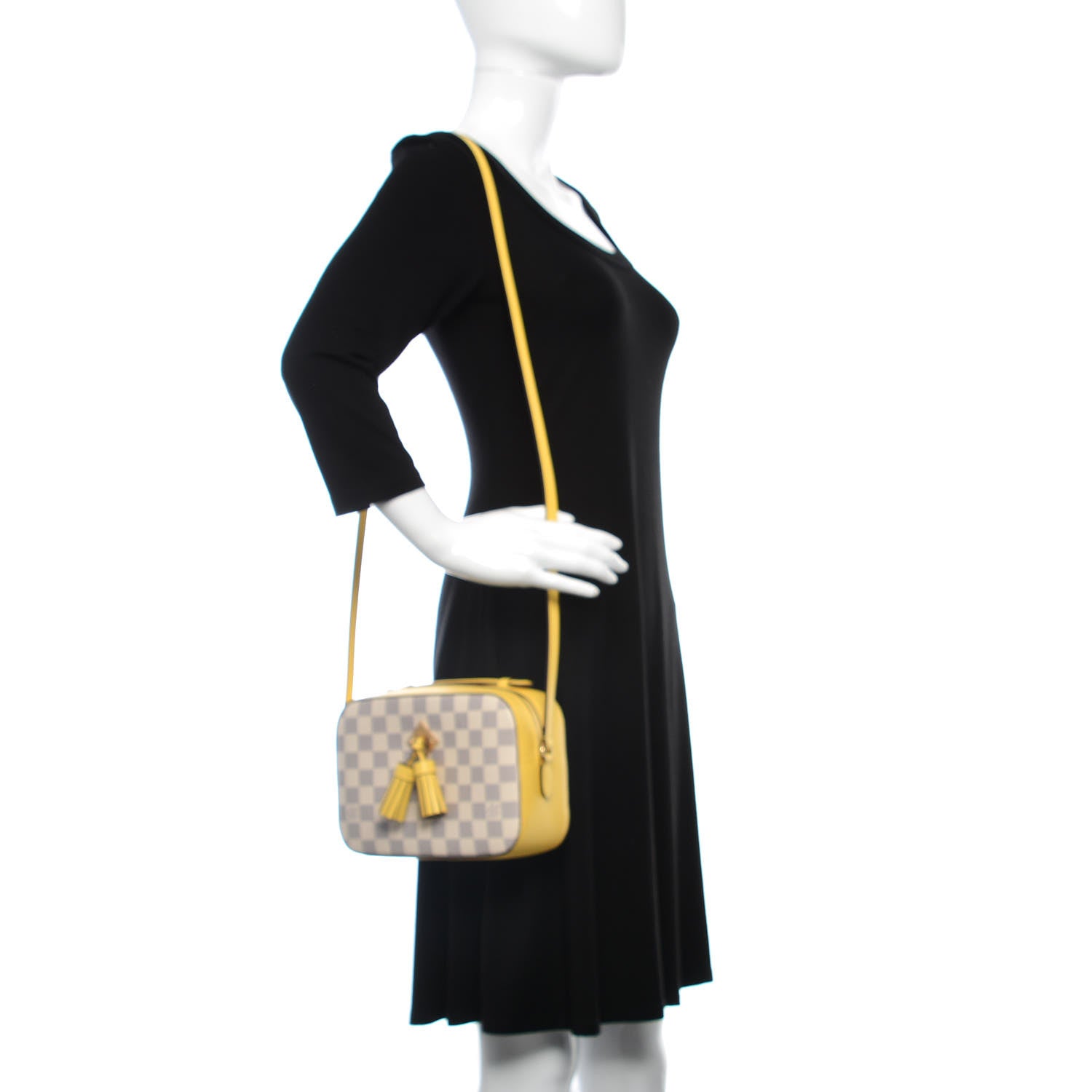 Louis Vuitton Damier Azur Saintonge Pineapple 2 of 9