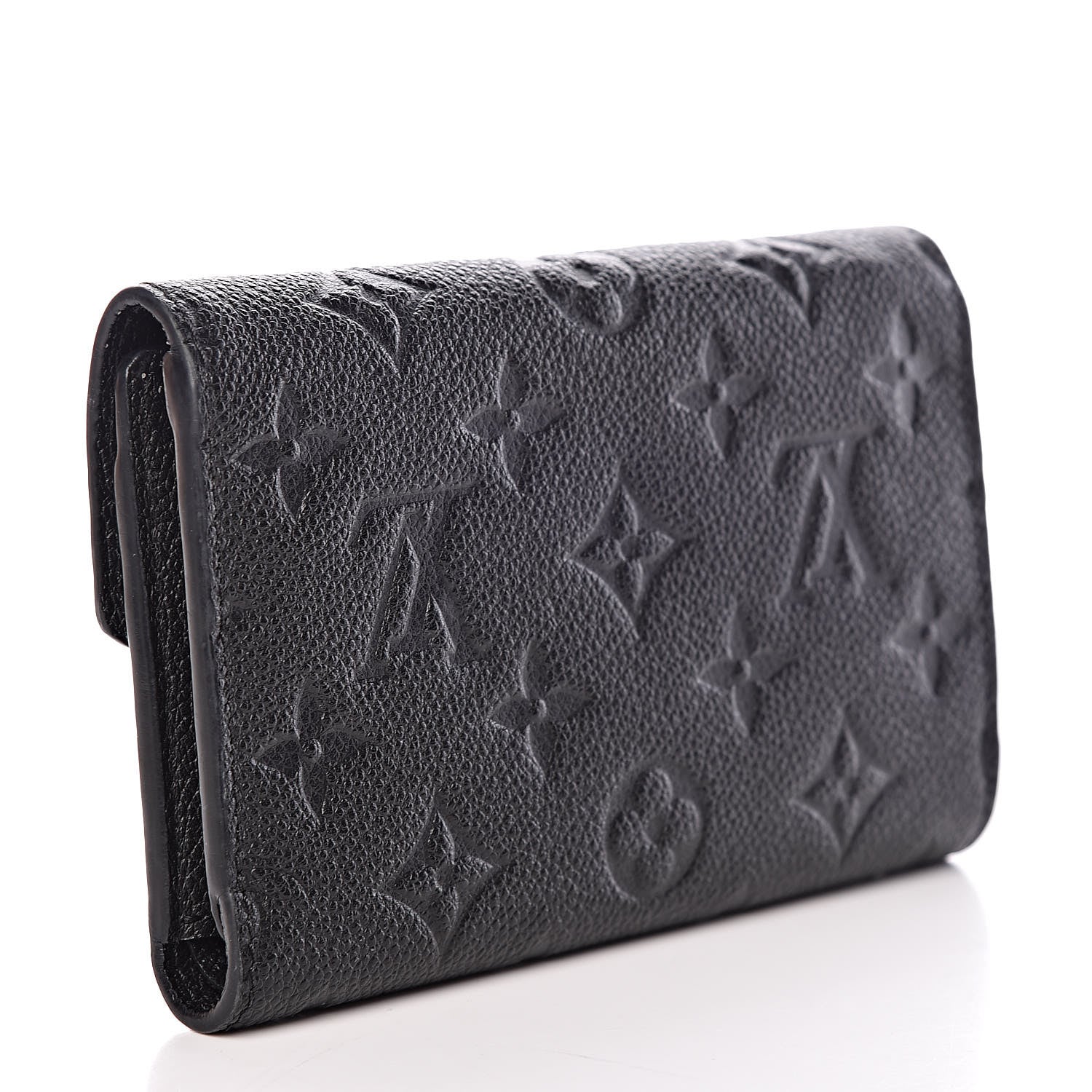 Louis Vuitton Empreinte Compact Curieuse Wallet Black 3 of 8