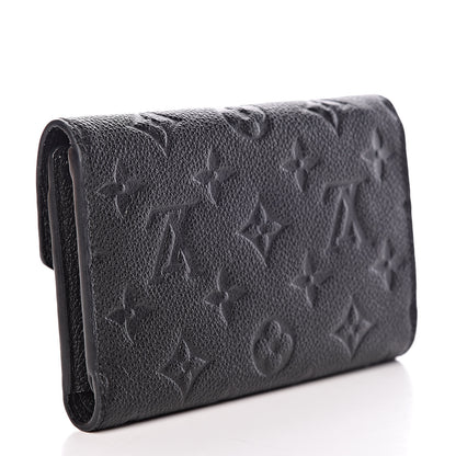 Louis Vuitton Empreinte Compact Curieuse Wallet Black 3 of 8