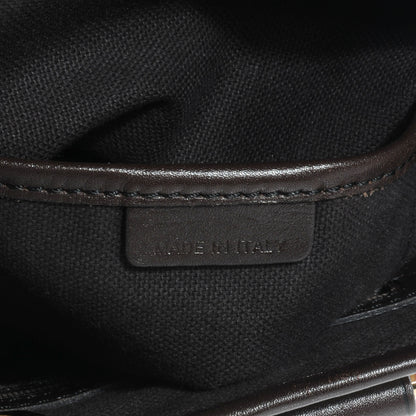Burberry Haymarket Check Small Tote Brown 7 of 9