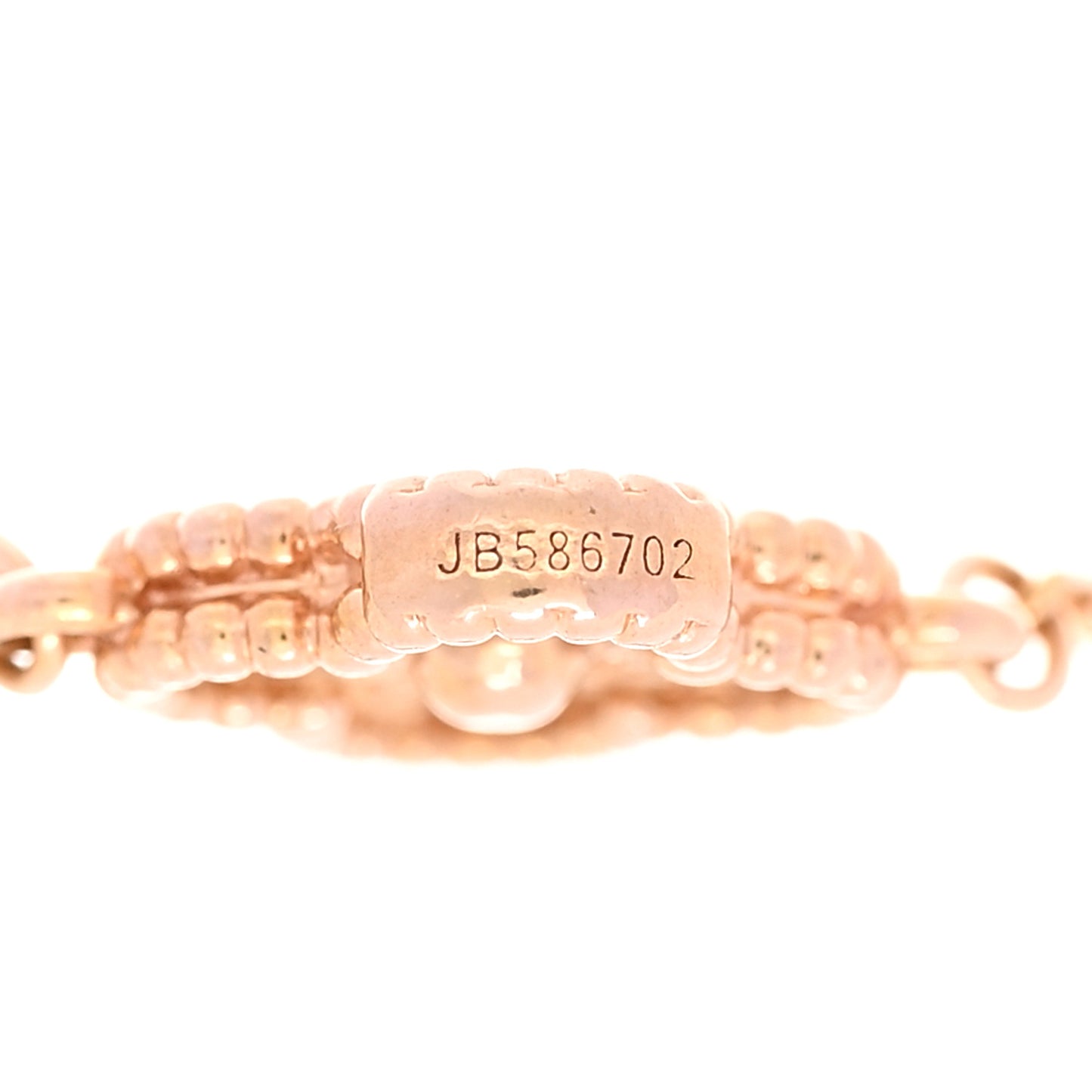 18K Rose Gold 6 Motifs Sweet Alhambra Bracelet