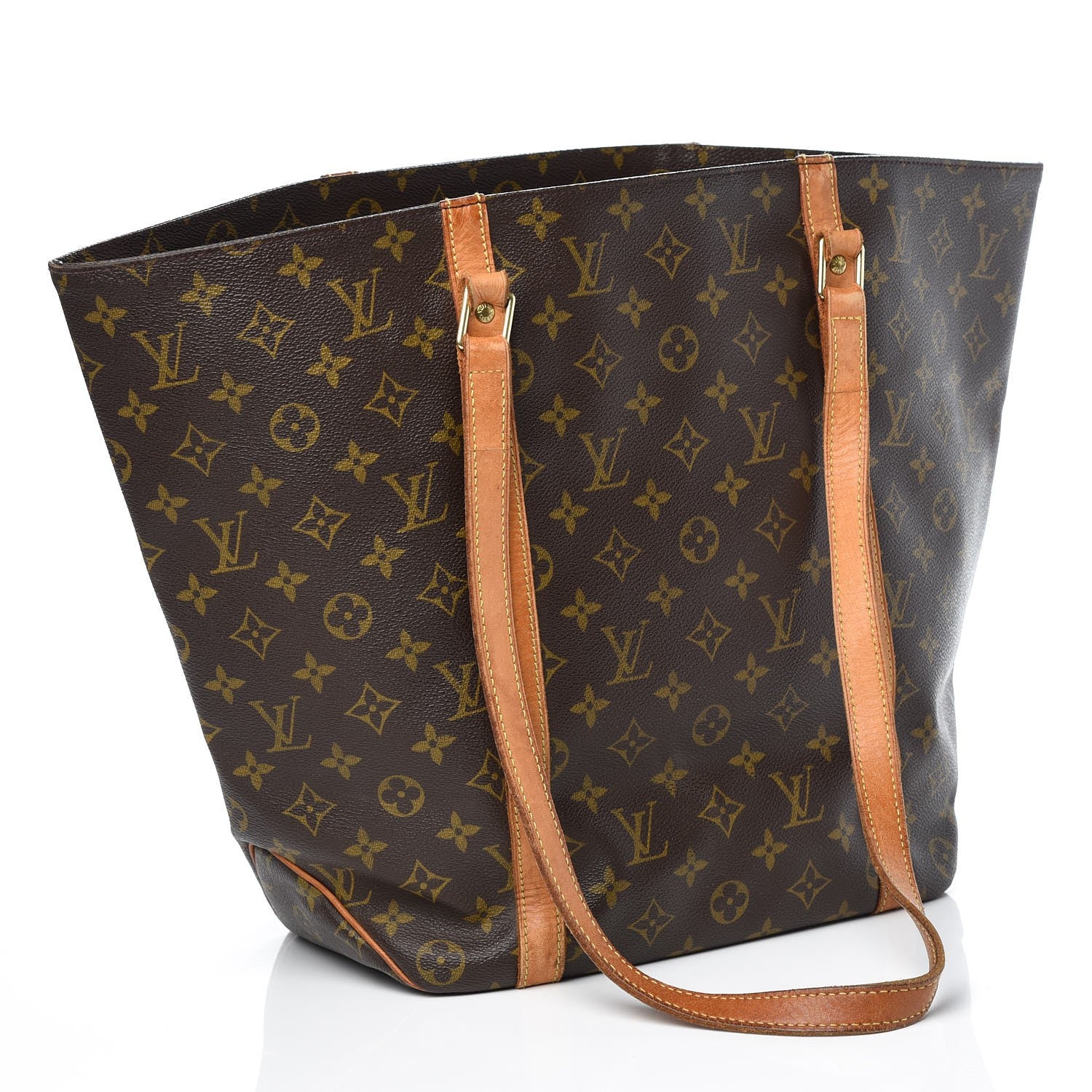 Louis Vuitton Monogram Sac Shopping Tote 3 of 26