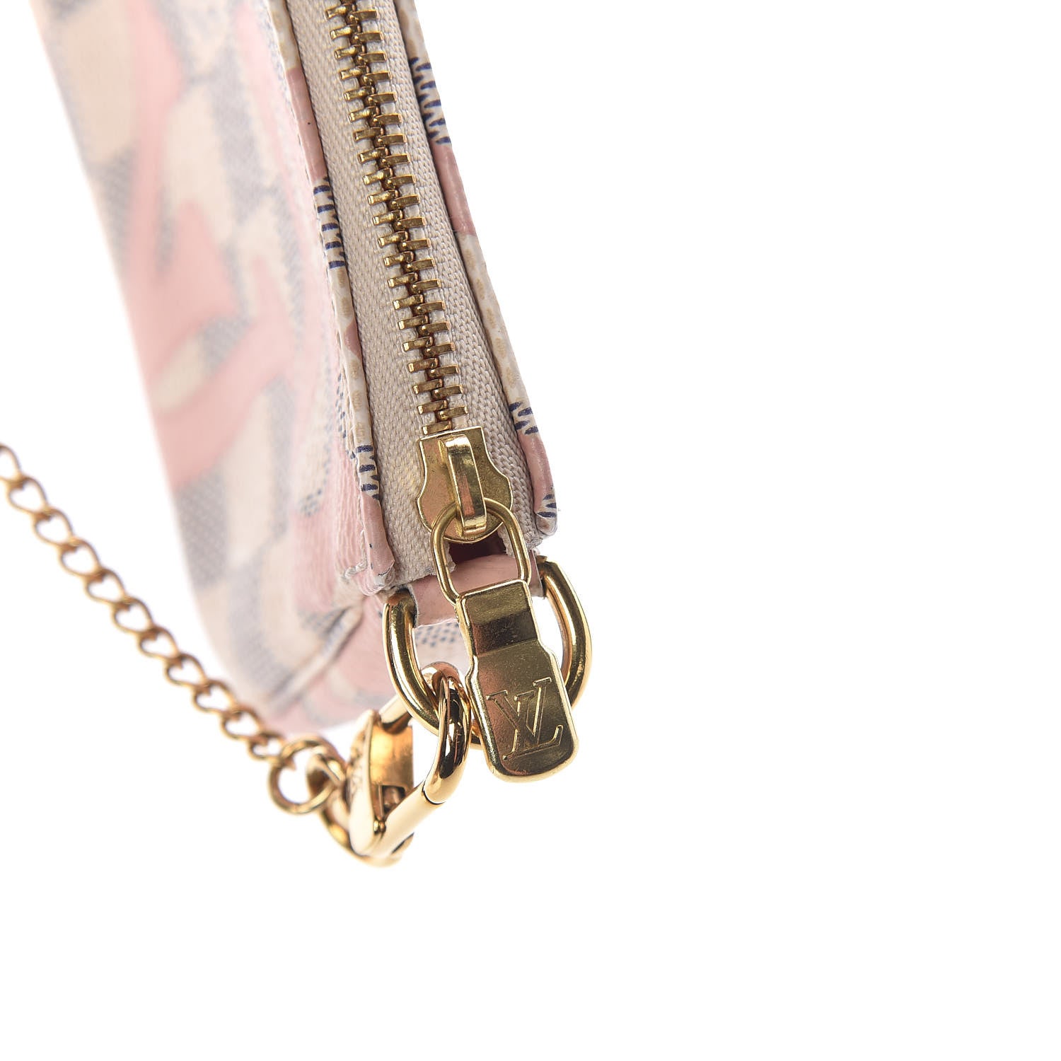 Louis Vuitton Damier Azur Tahitienne Mini Pochette Accessories 12 of 13