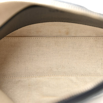 Gucci GG Supreme Monogram Textured Dollar Calfskin Web Small Ophidia Dome Shoulder Bag Beige Blue 5 of 14