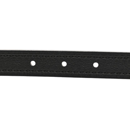Hermes Swift Epsom 13mm Gamma Belt 75 30 Black Gold 5 of 5