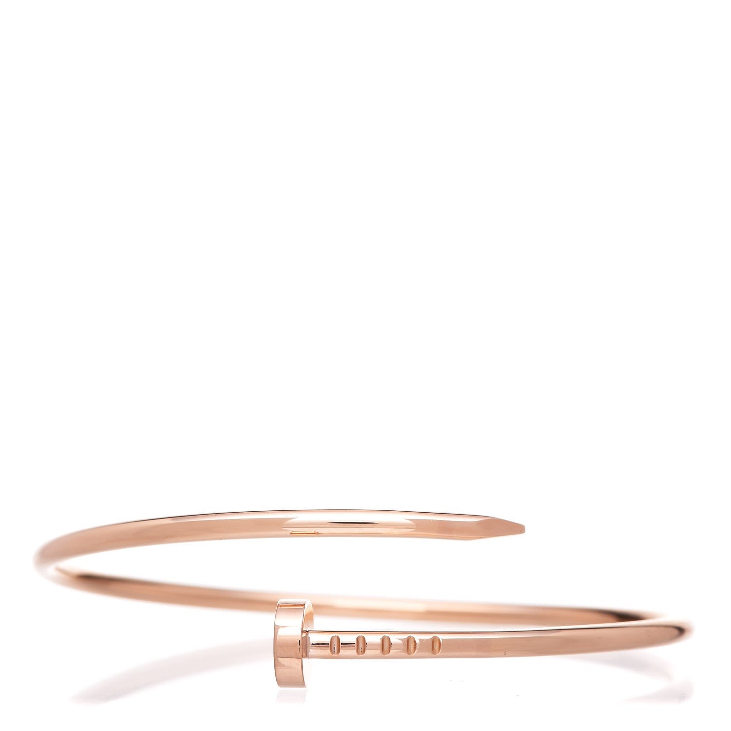 Cartier 18K Pink Gold Small Juste Un Clou Bracelet 16 1 of 6