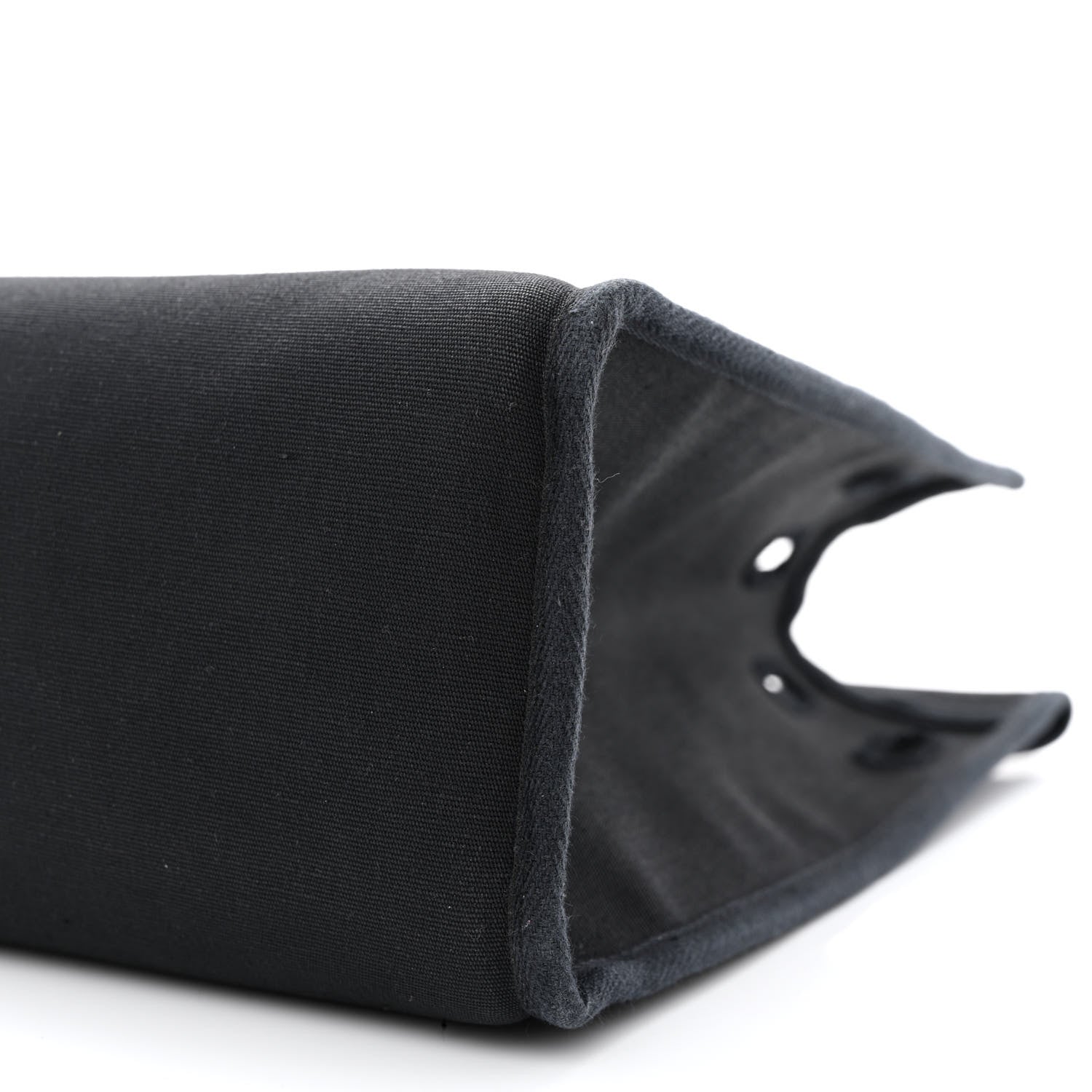 Hermes Toile Vache Calfskin Herbag 30 PM Ficelle Black 16 of 18