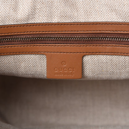 Gucci Soft Leather Small Jackie Bucket Bag Brown 6 of 8