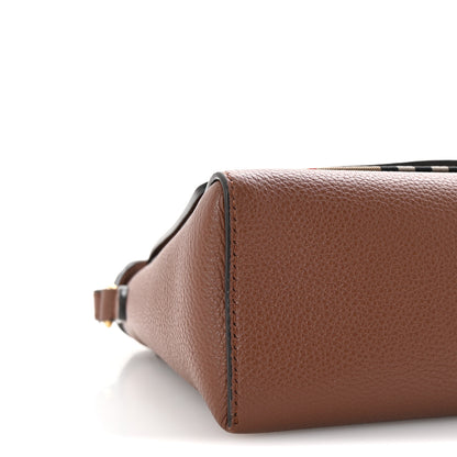 Burberry Calfskin Vintage Check Note Crossbody Bag Tan 9 of 10