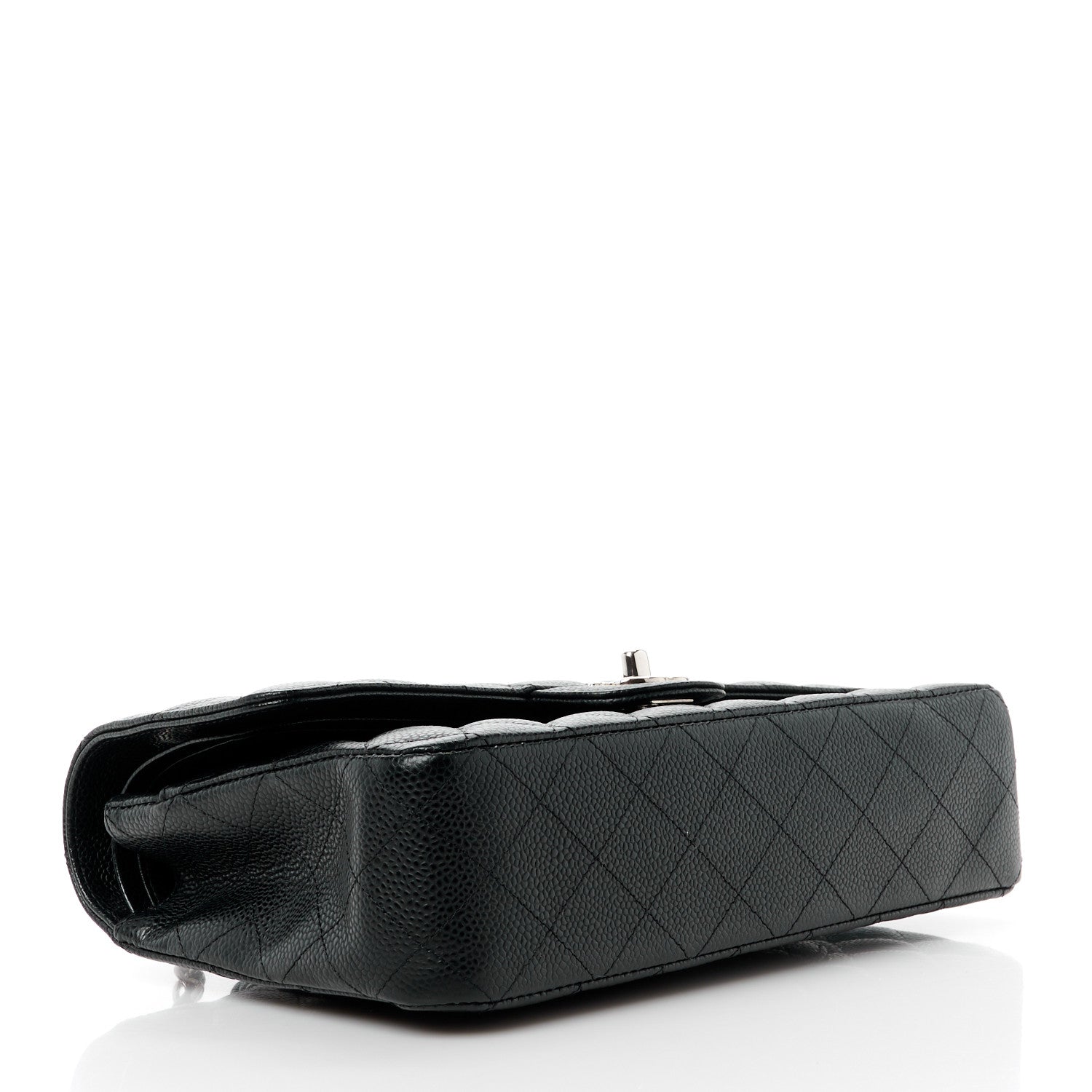 Chanel Caviar Quilted Medium Double Flap Black 4 of 14