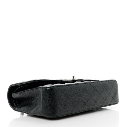 Chanel Caviar Quilted Medium Double Flap Black 4 of 14
