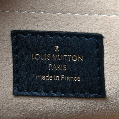 Louis Vuitton Calfskin Monogram On My Side MM Laurier Green Toffee Latte Beige 6 of 9