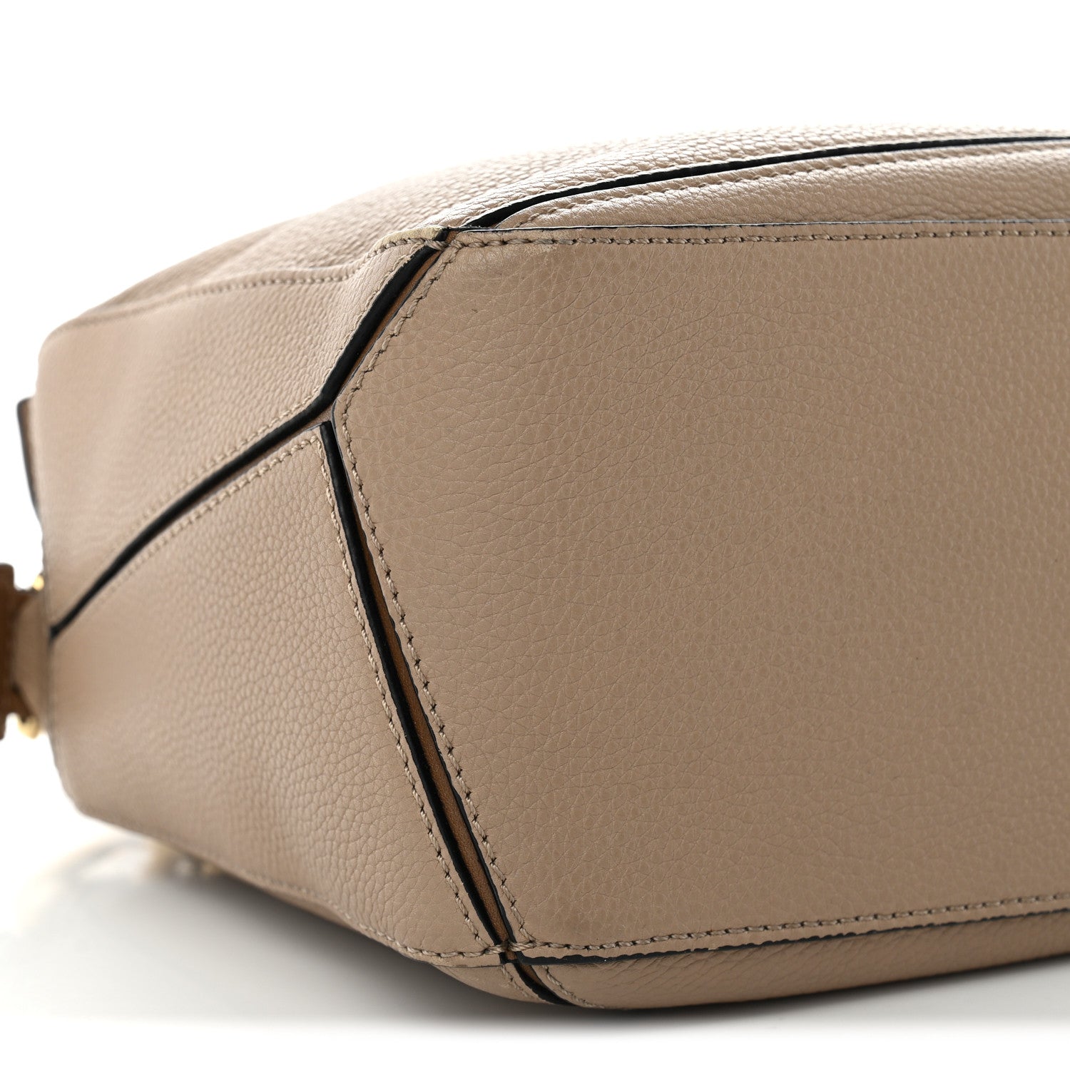 Loewe Grained Calfskin Small Puzzle Bag Sand Mink 9 of 10