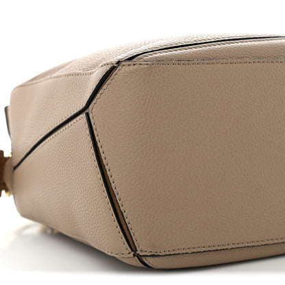 Loewe Grained Calfskin Small Puzzle Bag Sand Mink 9 of 10