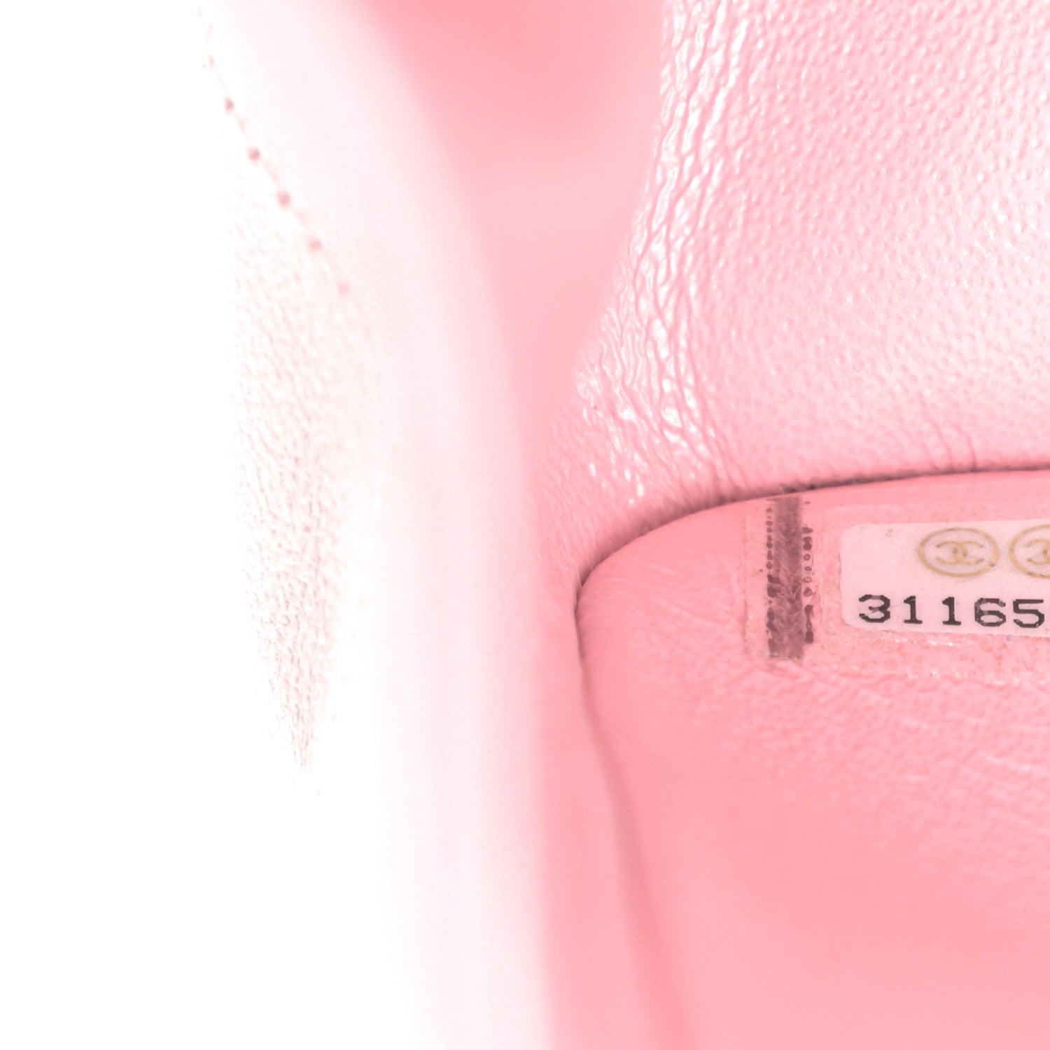 Chanel Iridescent Calfskin Quilted Medium Double Flap Light Pink 7 of 12