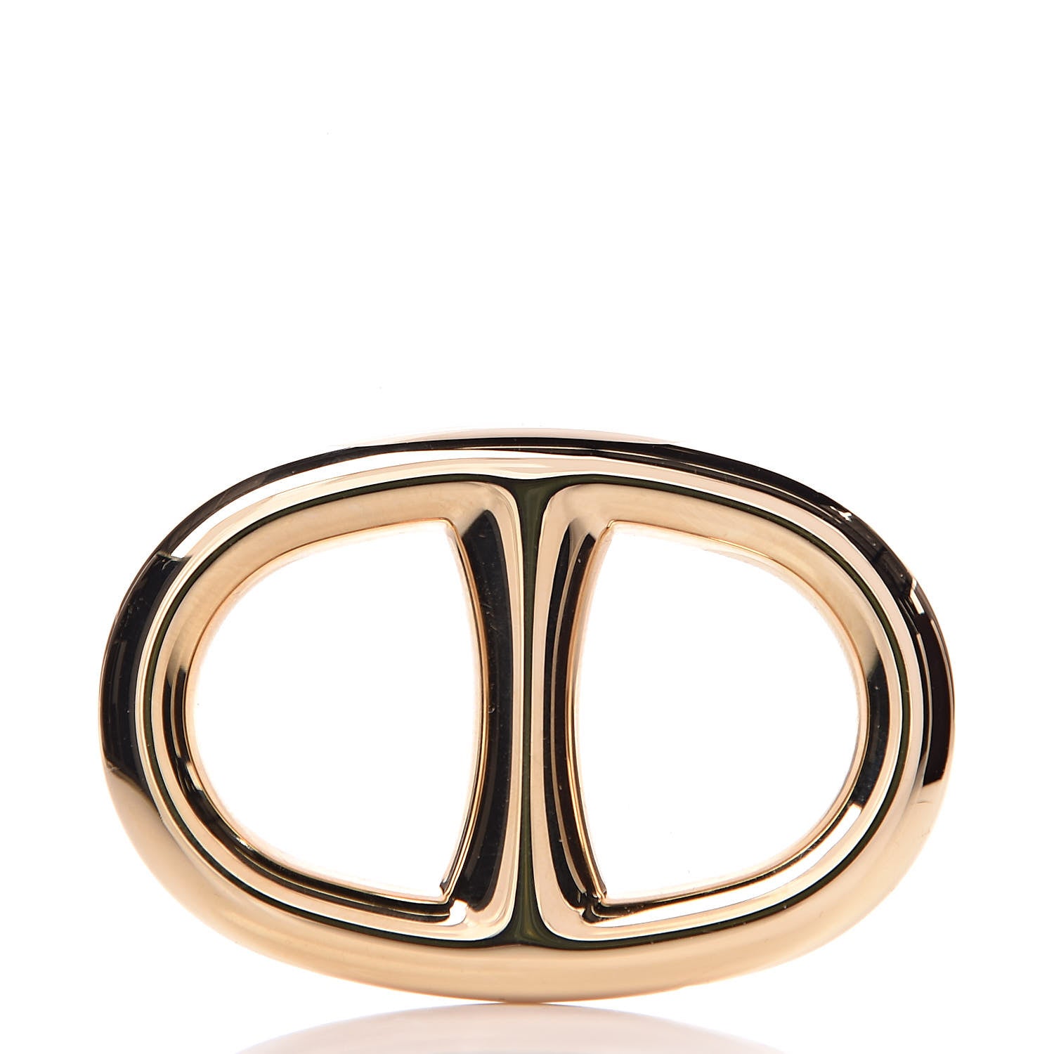Hermes Permabrass Chaine D'Ancre Scarf Ring 3 of 4