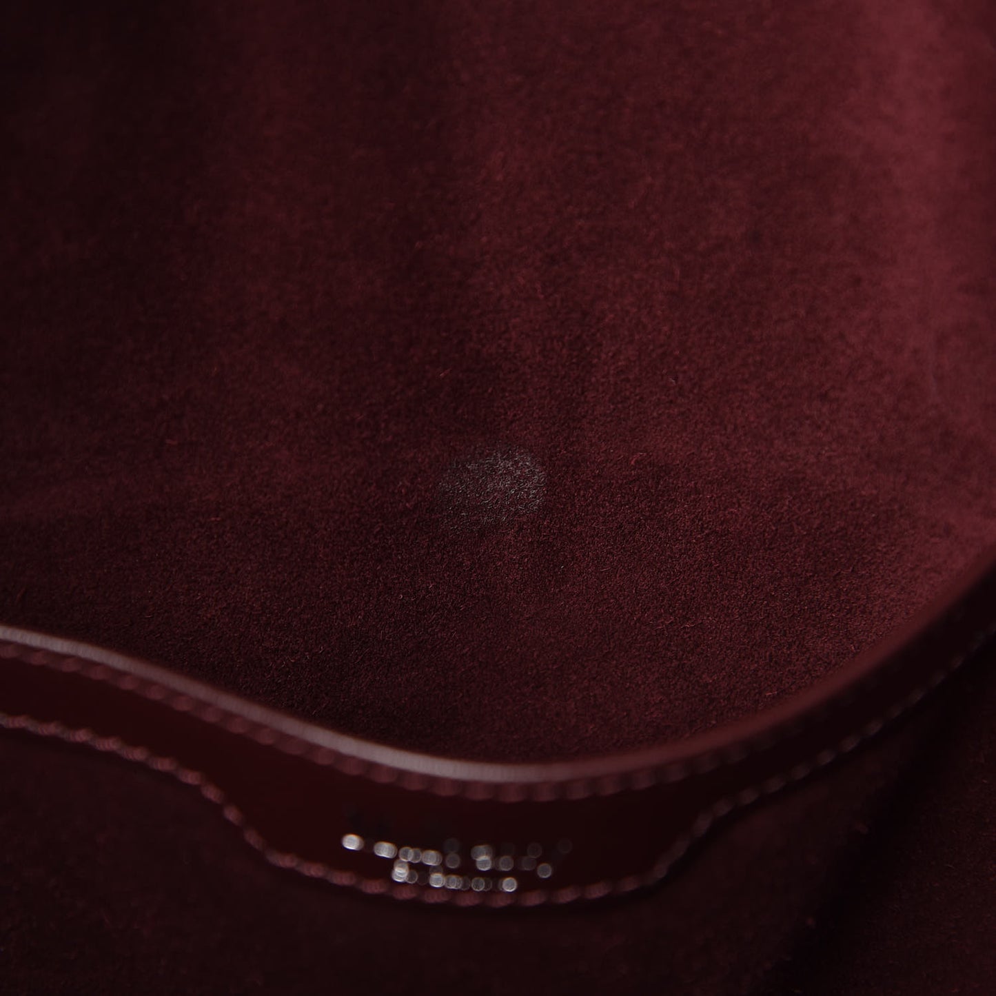 Calfskin Camden Bucket Oxblood