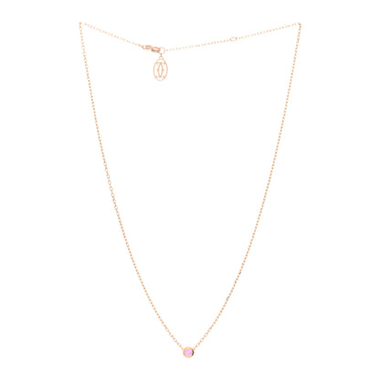 Cartier 18K Pink Gold Pink Sapphire D'Amour Pendant Necklace 4 of 5
