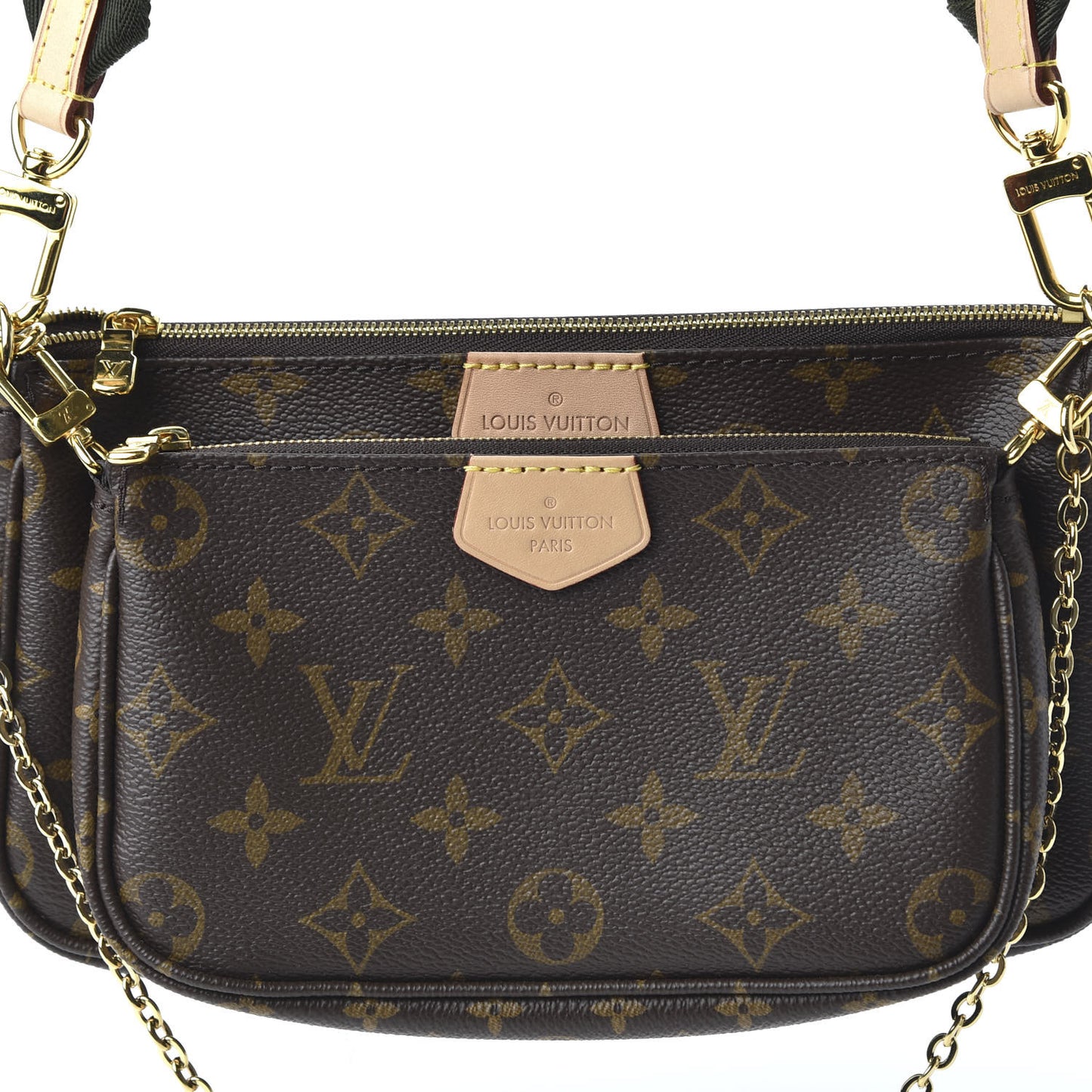 Monogram Multi Pochette Accessories Kaki