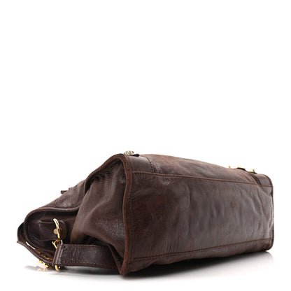 Balenciaga Agneau Classic Hardware City Cigare Fonce 5 of 12