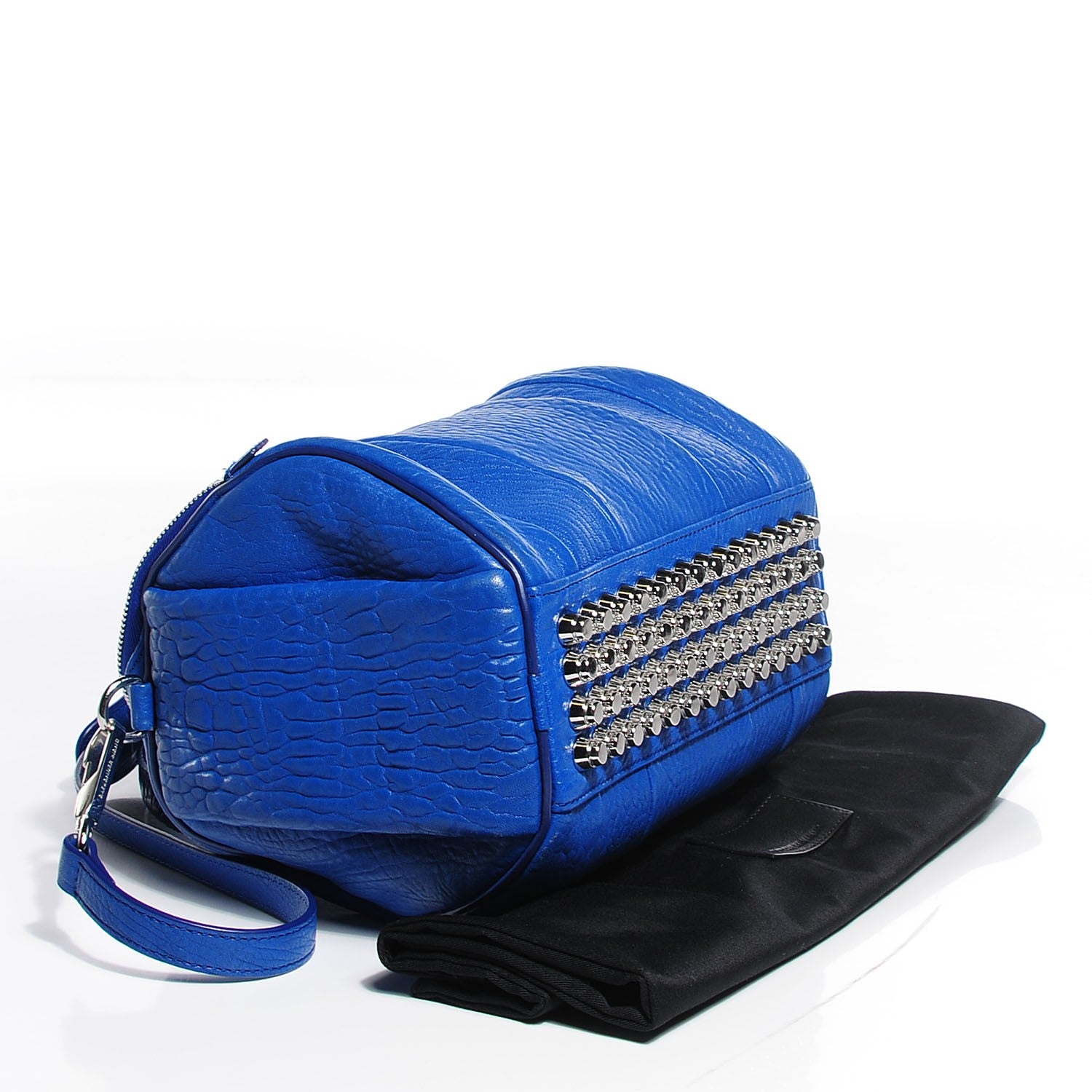 Alexander Wang Pebbled Lambskin Rockie Royal Blue 4 of 9