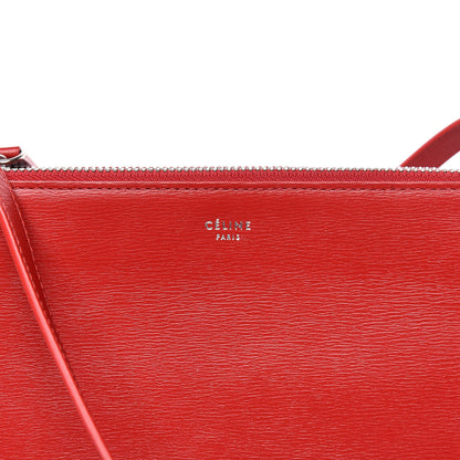 Celine Liege Calfskin Small Trio Crossbody Bag Pop Red 12 of 12