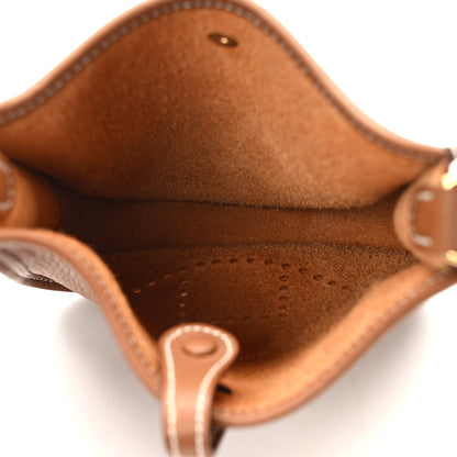 Hermes Taurillon Clemence Evelyne TPM Gold 5 of 10