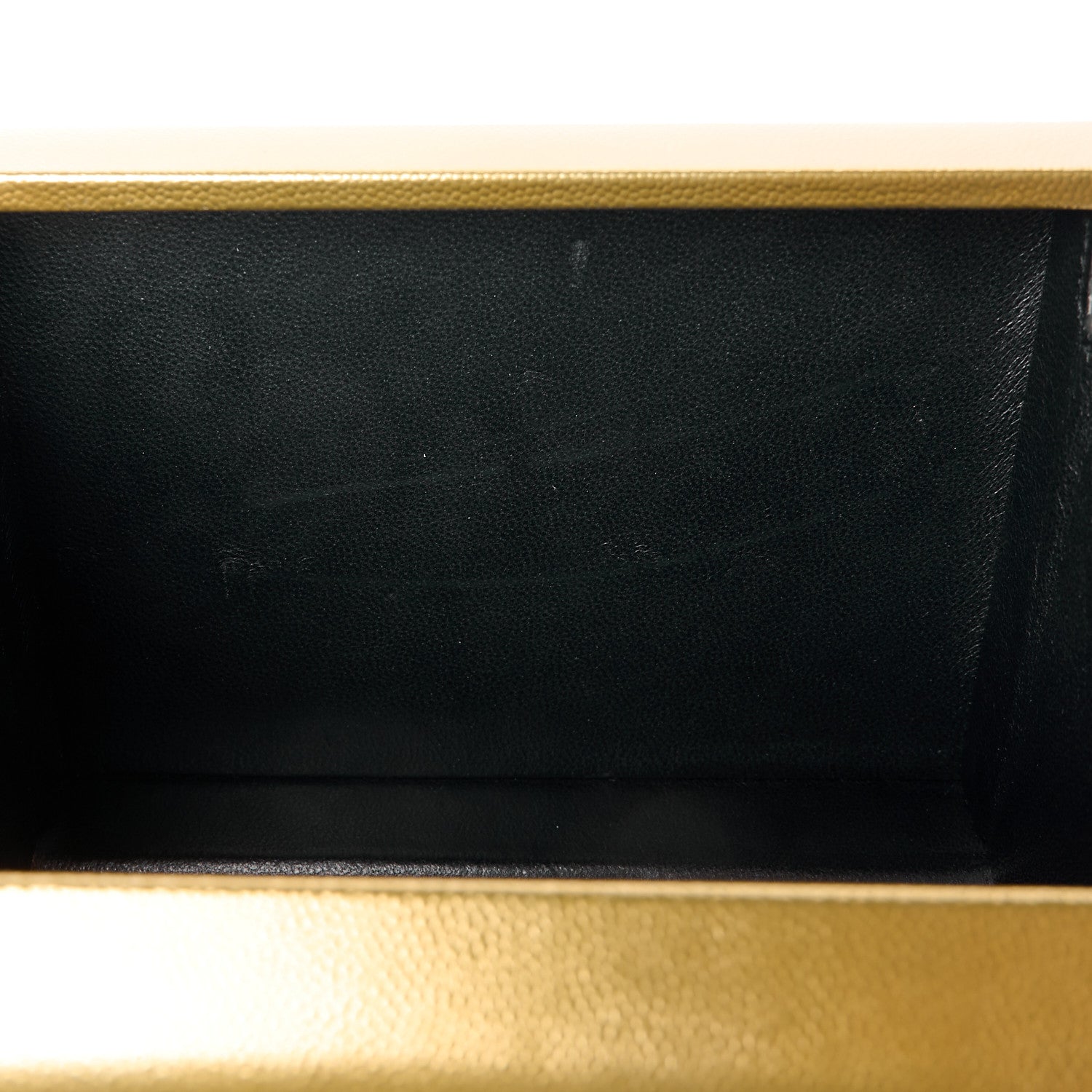 Saint Laurent Grain De Poudre Monogram Small Kate Slide Chain Crossbody Box Bag Gold 12 of 12