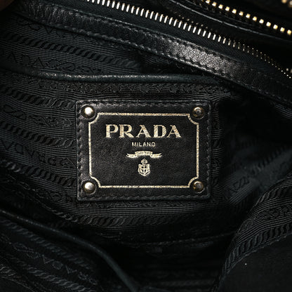 Prada Tessuto Nylon Gaufre Tote Black 6 of 11