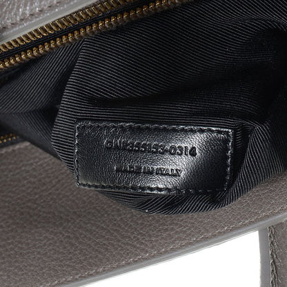 Saint Laurent Grained Calfskin Small Sac De Jour Fog 7 of 7