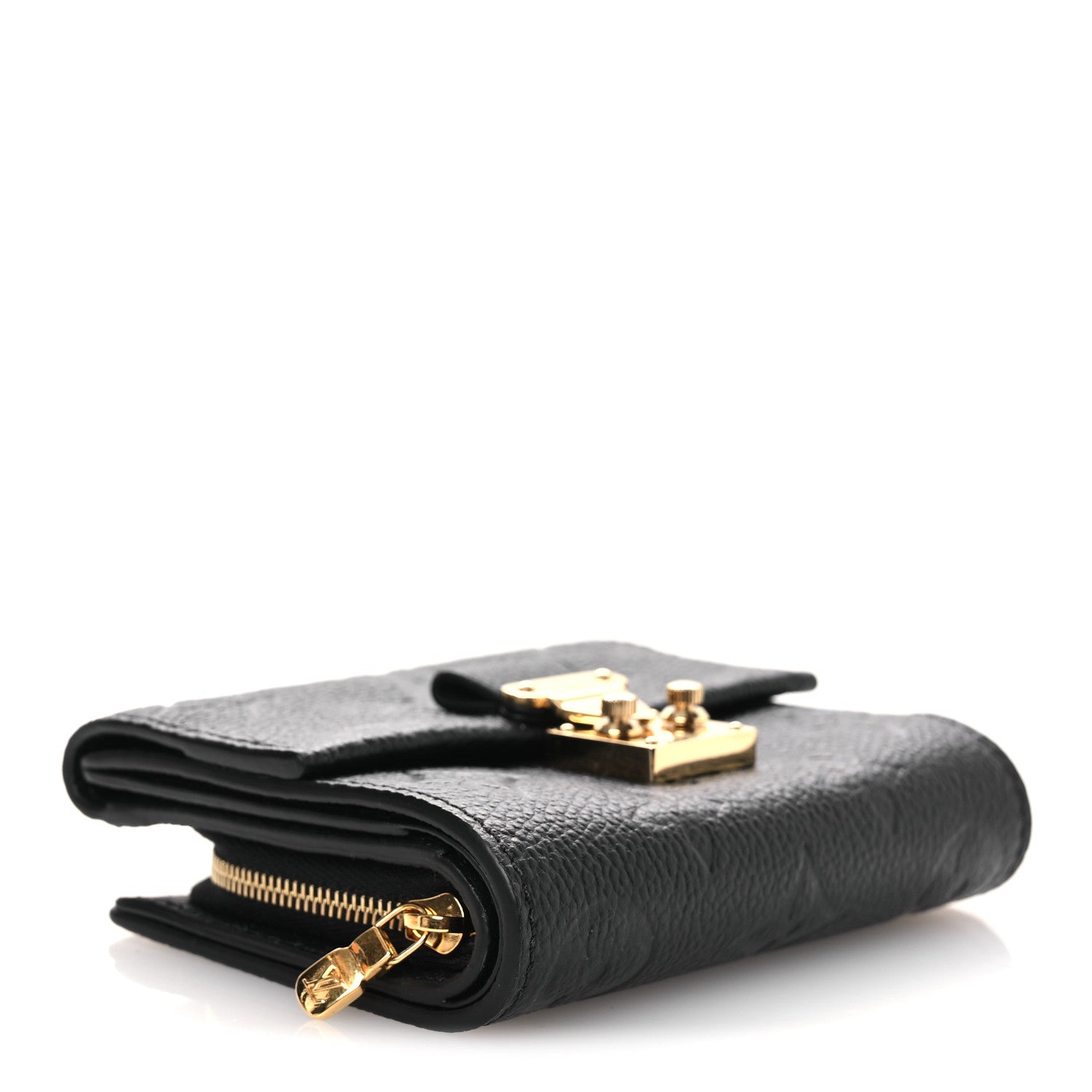 Louis Vuitton Empreinte Metis Compact Wallet Black 4 of 7