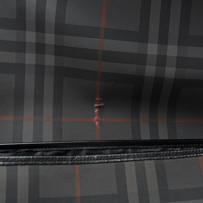 Burberry Nylon Smoked Check Messenger Bag 12 of 17