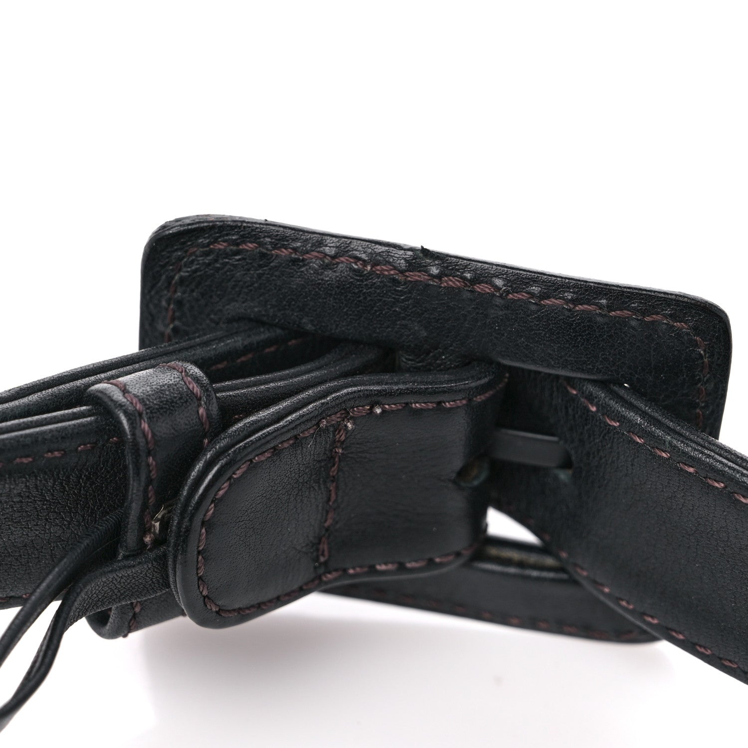 Chanel Lambskin Flap Waist Belt Bag 70 28 Black 11 of 11