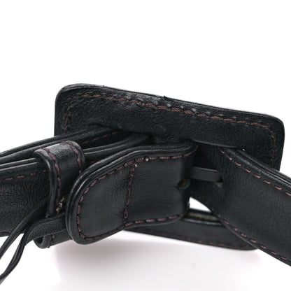 Chanel Lambskin Flap Waist Belt Bag 70 28 Black 11 of 11