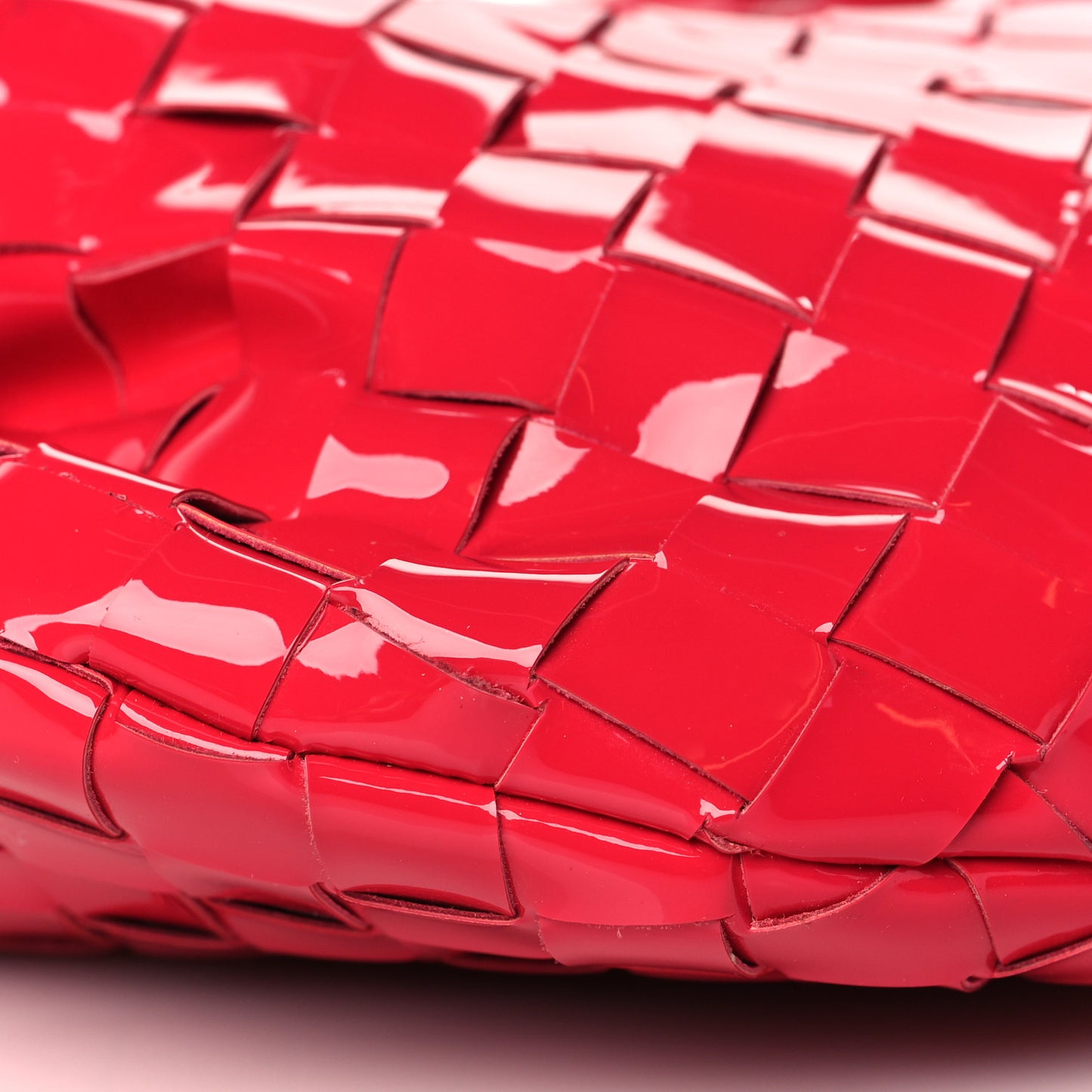 Patent Nappa Intrecciato Mini Jodie Candy Stripe