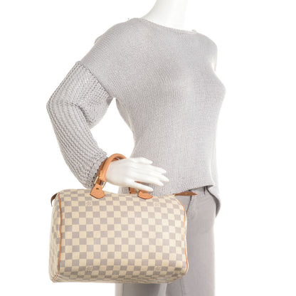 Louis Vuitton Damier Azur Speedy 30 2 of 7