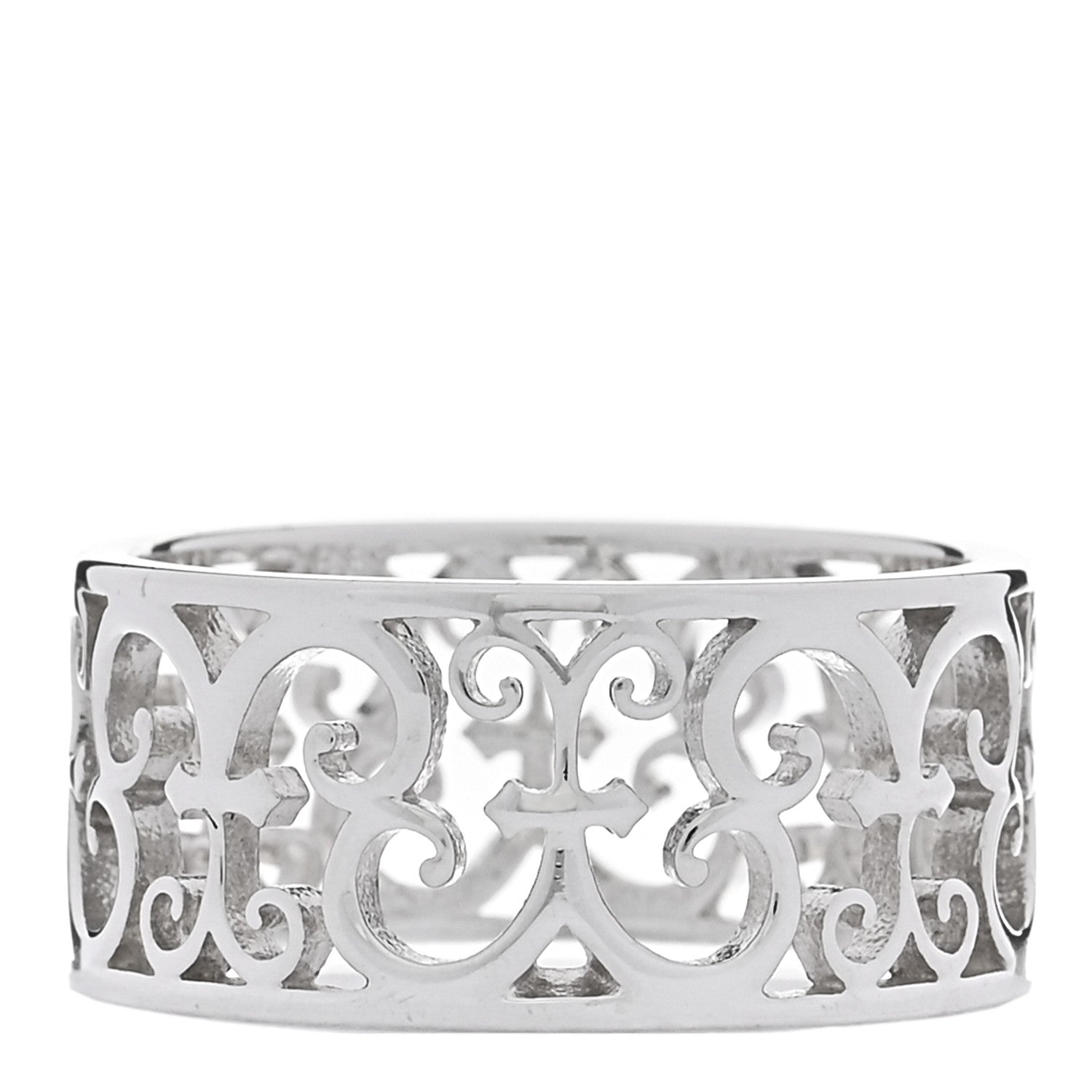Tiffany Sterling Silver Wide Enchant Ring 58 8.25 3 of 5