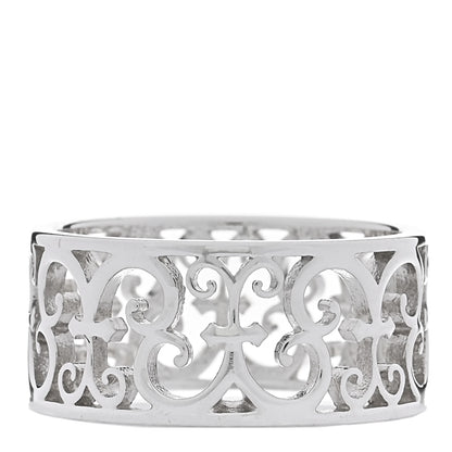 Tiffany Sterling Silver Wide Enchant Ring 58 8.25 3 of 5