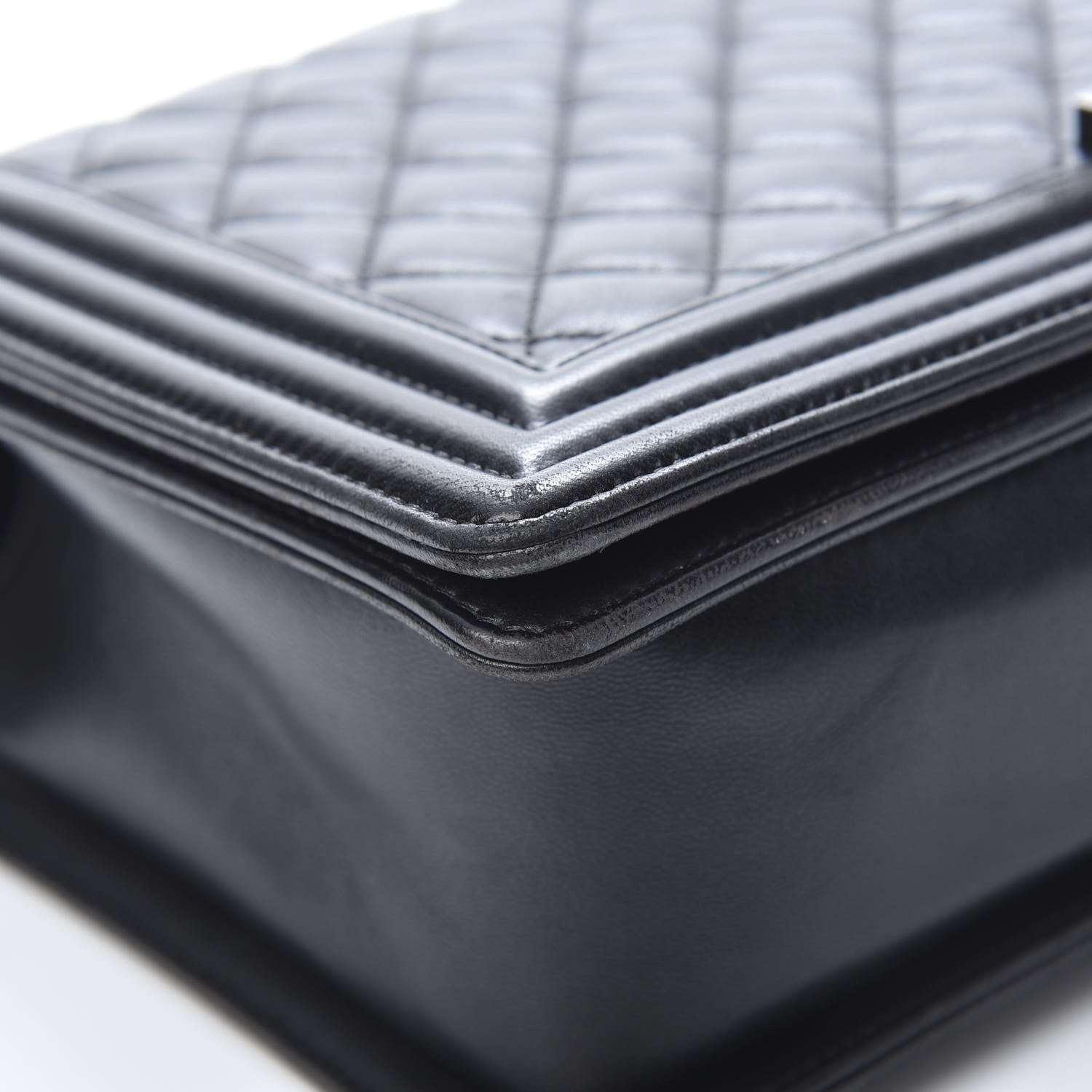 Chanel Calfskin Quilted New Medium Boy Flap Black 8 of 16