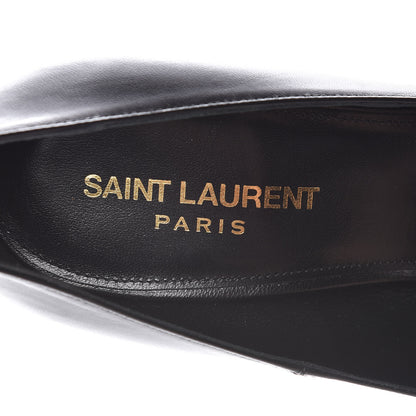Saint Laurent Calfskin Opyum 100 Pumps 39 Black 6 of 8