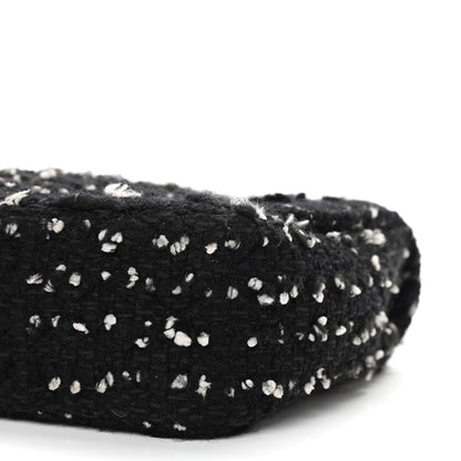 Chanel Tweed Elementary Chic Flap Black White 10 of 11