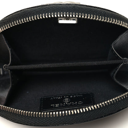 Chanel Caviar Quilted Boy Zipped Coin Purse Black 5 of 9