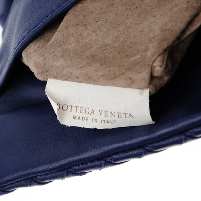 Bottega Veneta Nappa Intrecciato Messenger Bag Atlantic Blue 7 of 8